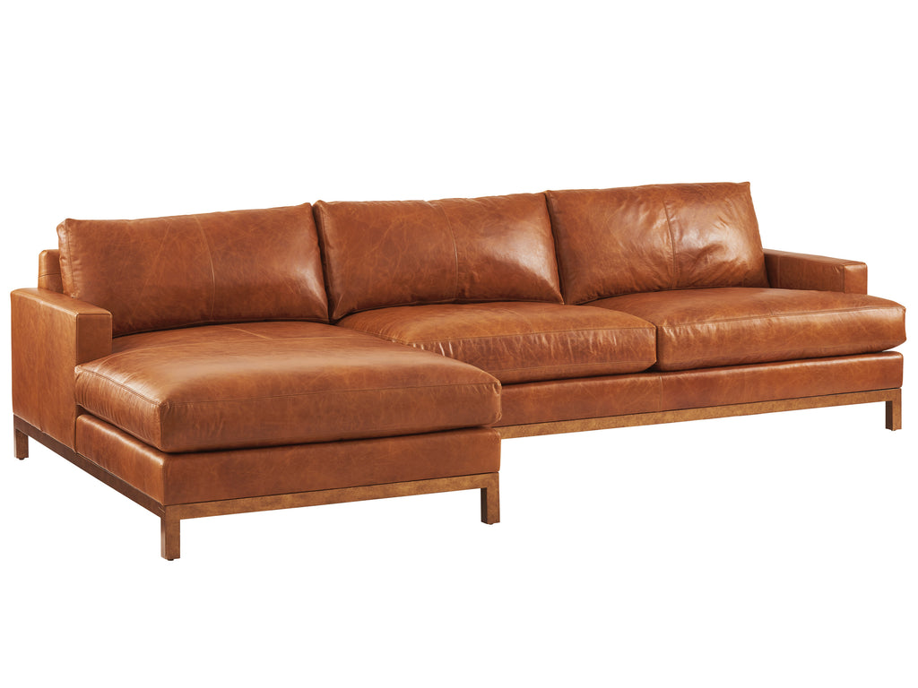 Horizon Leather Sectional | Barclay Butera - 01-5178-51S-02-41