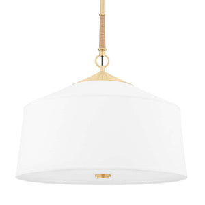Hudson Valley Lighting 3 Light Pendant - Brass