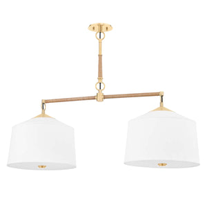 Hudson Valley Lighting 2 Light Island - Brass