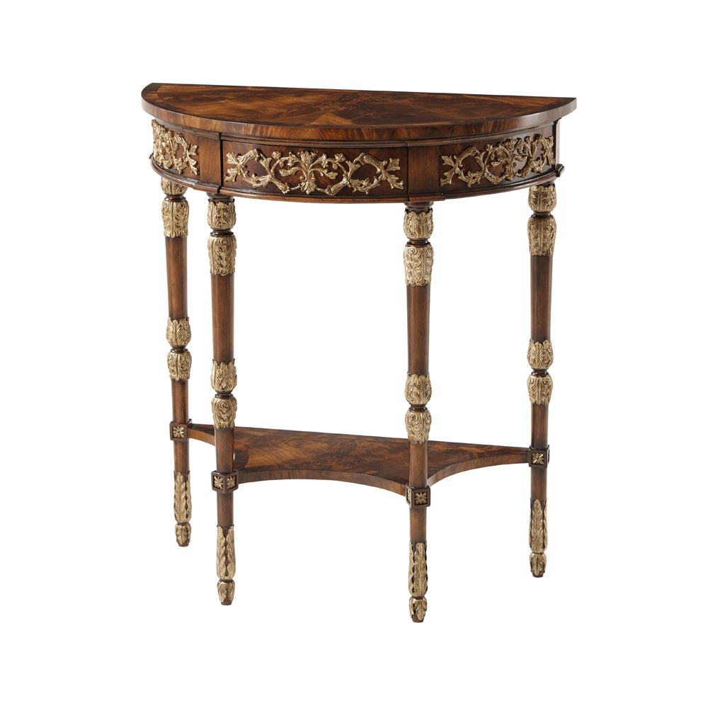 Beauty of Leaves Accent Console Table | Theodore Alexander - 5300-083