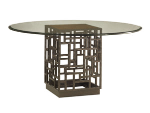 South Sea Dining Table With 54 Inch Glass Top | Tommy Bahama Home - 536-875-54C