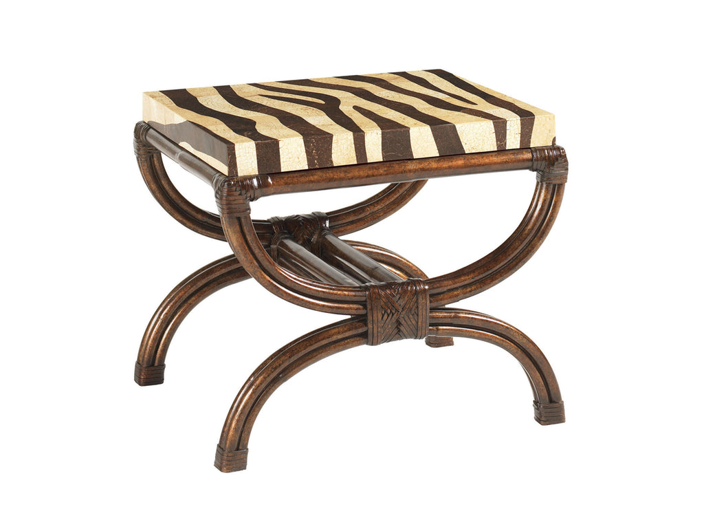 Striped Delight Accent Table | Tommy Bahama Home - 01-0538-958