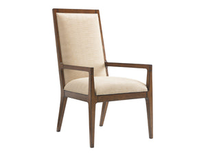 Natori Slat Back Arm Chair | Tommy Bahama Home - 556-881-01