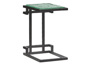 Hermes Reef Glass Top Martini Table | Tommy Bahama Home - 556-952C