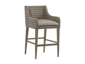 Turner Woven Bar Stool | Tommy Bahama Home - 562-896-01