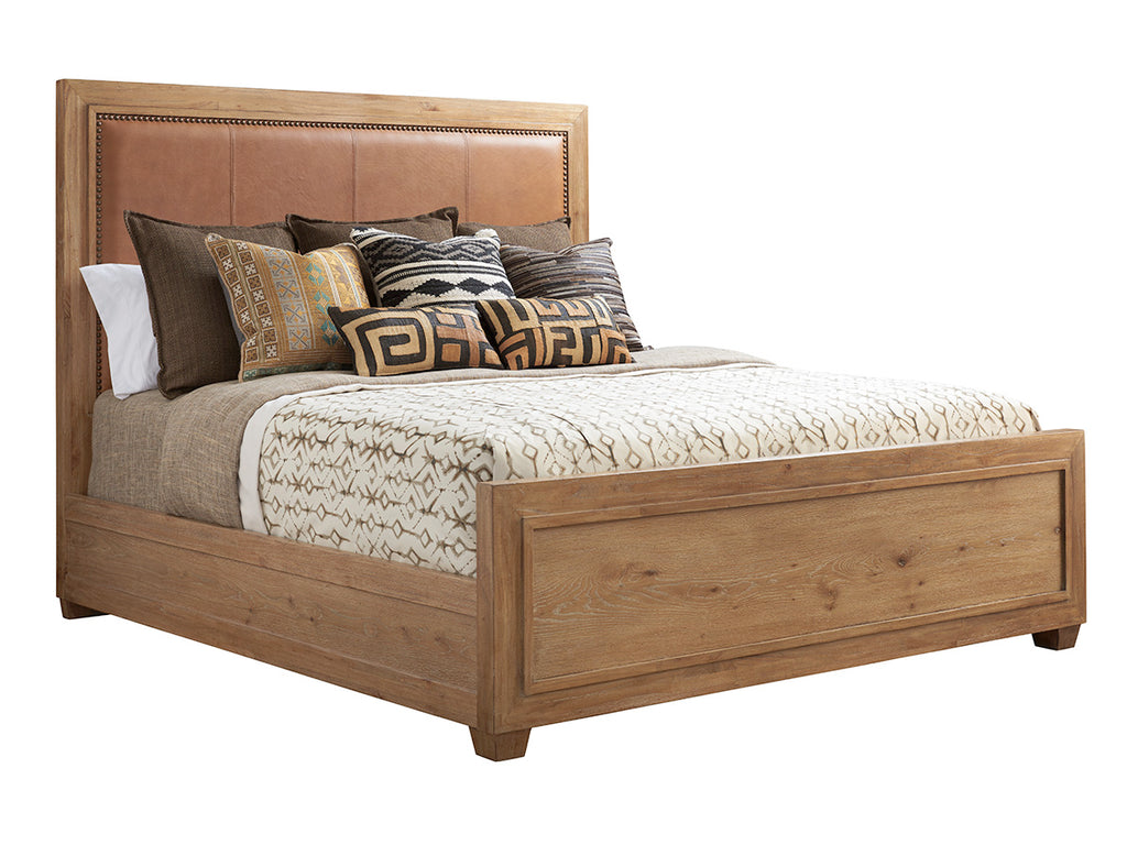 Antilles Upholstered Panel Bed 6/6 King | Tommy Bahama Home - 01-0566-144C