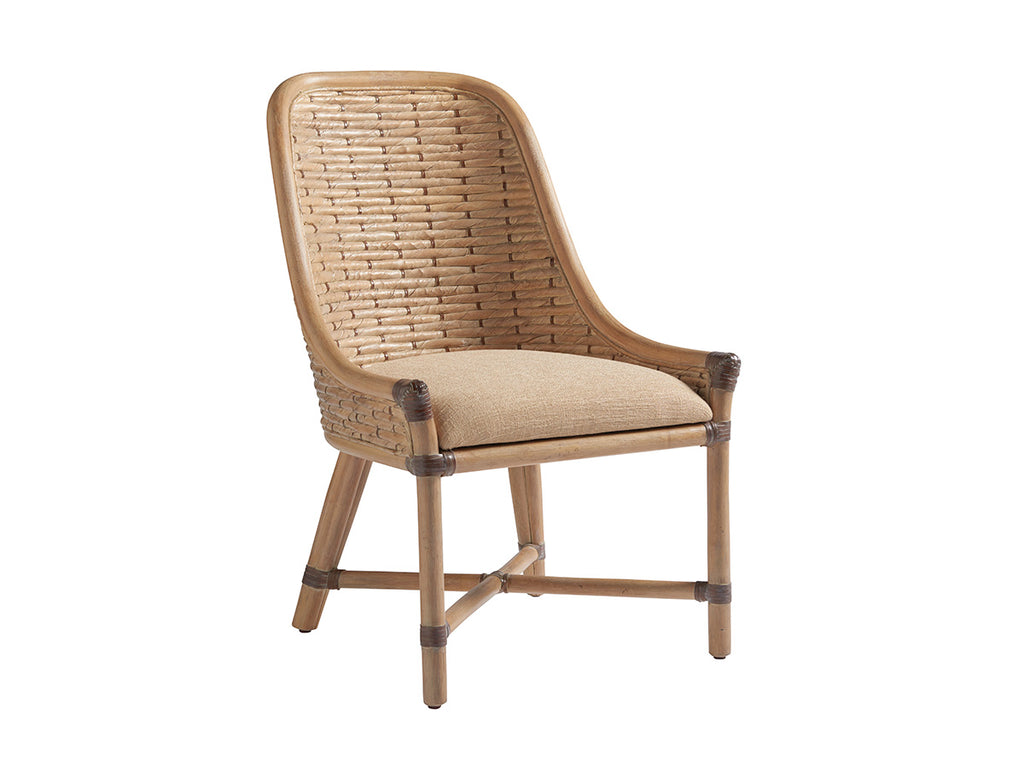 Keeling Woven Side Chair | Tommy Bahama Home - 01-0566-882-01