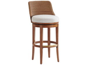 Kipton Swivel Bar Stool | Tommy Bahama Home - 575-896-01
