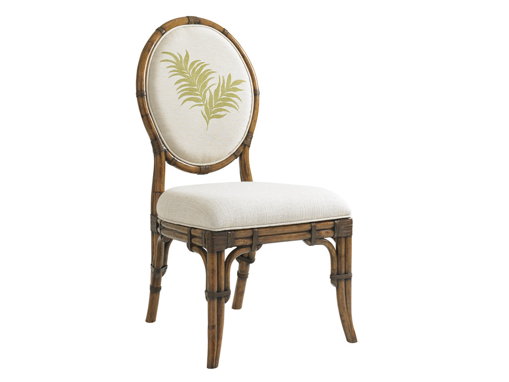 Gulfstream Oval Back Side Chair | Tommy Bahama Home - 01-0593-880-02