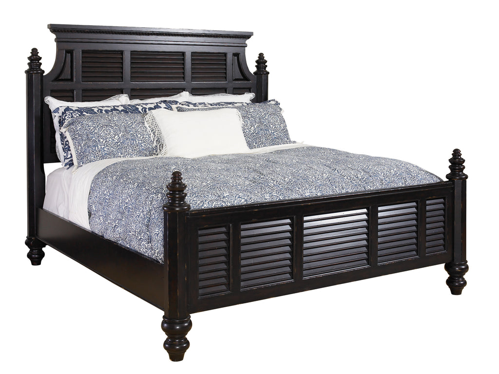 Malabar Panel Bed 5/0 Queen | Tommy Bahama Home - 01-0619-133C
