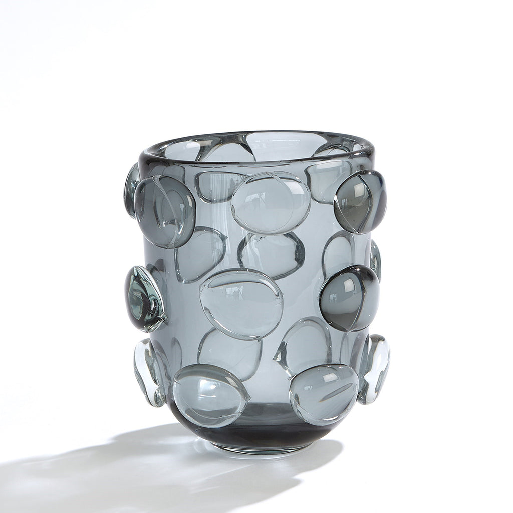 Rondelle Vase-Grey-Sm | Global Views - 7.80642