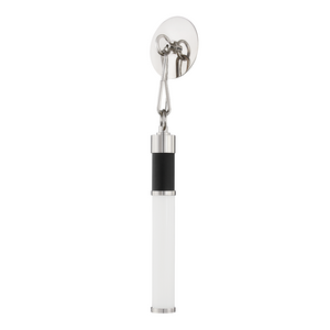 Hudson Valley Lighting Led Wall Sconce - Polished Nickel/Black
