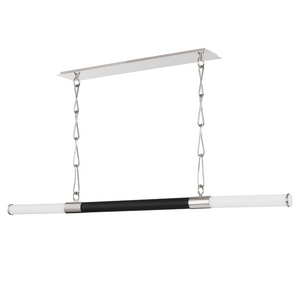 Hudson Valley Lighting Led Island Light - Polished Nickel/Black