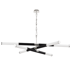 Hudson Valley Lighting Led Chandelier - Polished Nickel/Black
