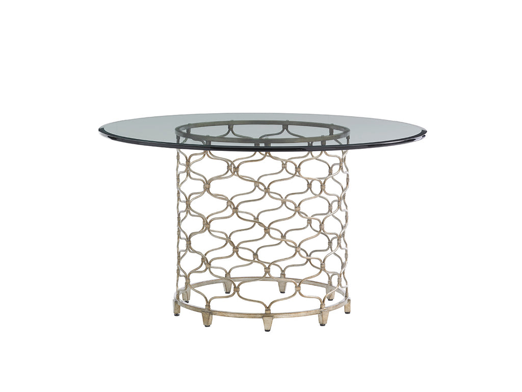Bollinger Round Dining Table With 54 Inch Glass Top | Lexington - 01-0721-875-54C
