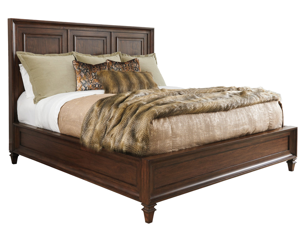 Walnut Creek Wood Panel Bed 5/0 Queen | Lexington - 01-0740-133C
