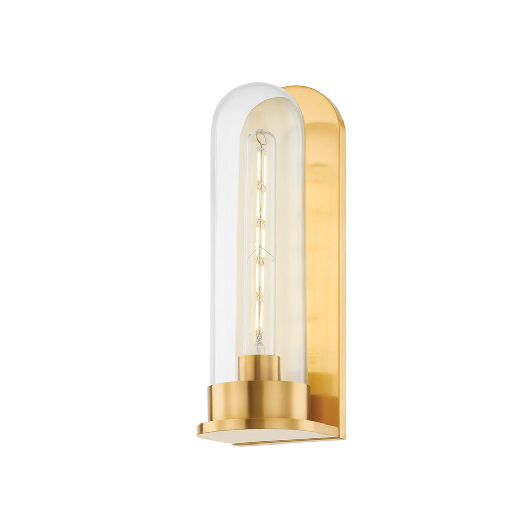 Hudson Valley Lighting 1 Light Sconce - Aged Brass