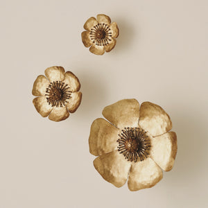 S/3 Golden Poppies | Global Views - 8.82470
