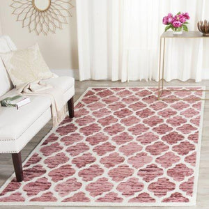 Safavieh Himalaya Rug Collection HIM121B - Red / Ivory