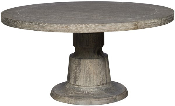 Marvelle Dining Table in Raked Gray | Vanguard Furniture - 9101B-RK, 9102T-RK