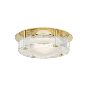 Hudson Valley Lighting Flush Mount - Aged Brass