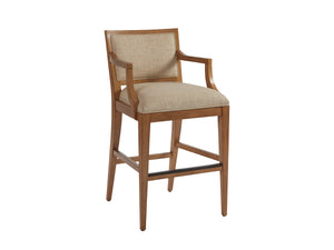 Eastbluff Upholstered Bar Stool | Barclay Butera - 920-896-01