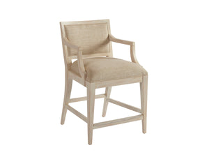 Eastbluff Upholstered Counter Stool | Barclay Butera - 921-895-01