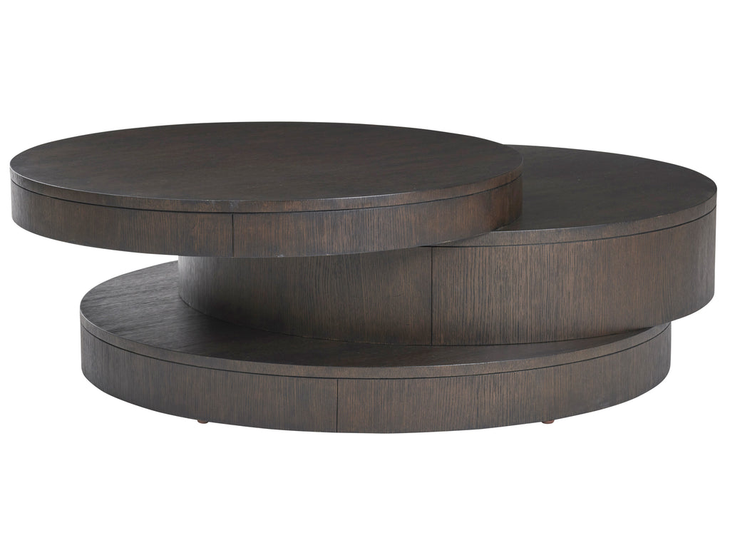 Mountaineer Round Cocktail Table | Barclay Butera - 01-0930-941