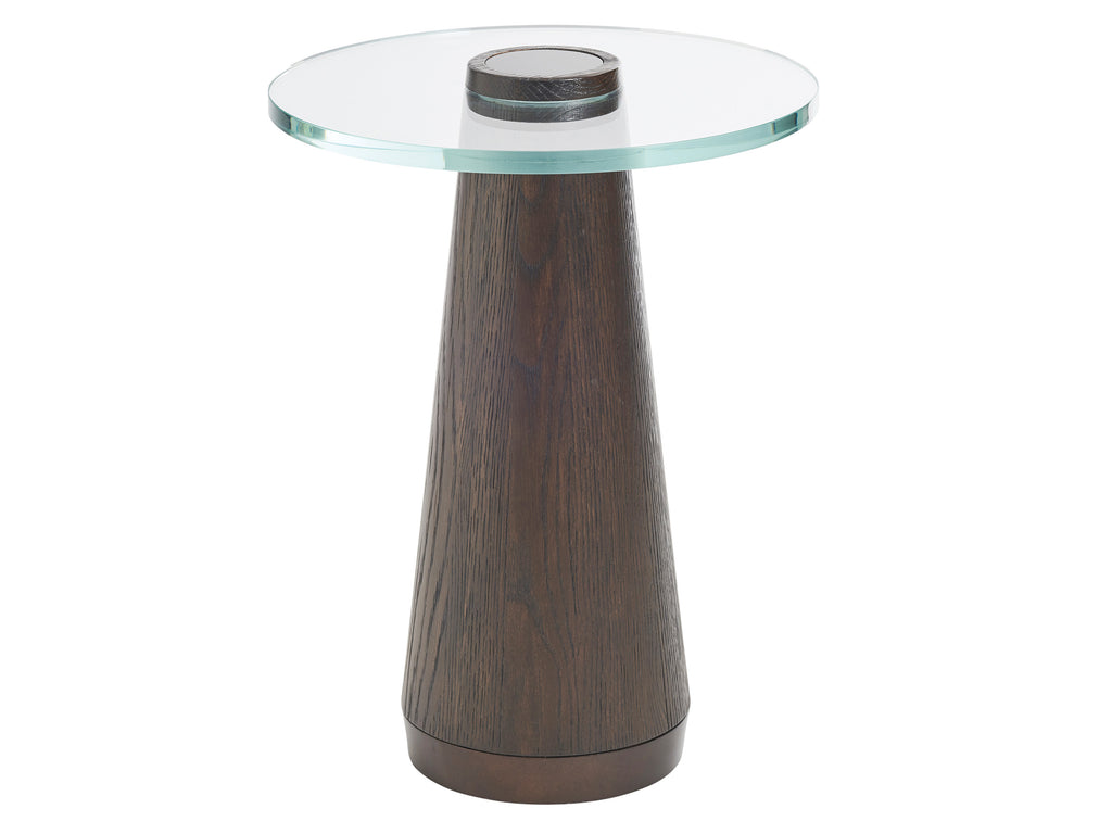 Apex Glass Top Accent Table | Barclay Butera - 01-0930-952