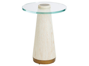 Castlewood Glass Top Accent Table | Barclay Butera - 931-952