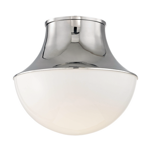 Hudson Valley Lighting Large Led Flush Mount - Polished Nickel
