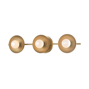 Hudson Valley Lighting 3 Light Bath Bracket - Aged Brass