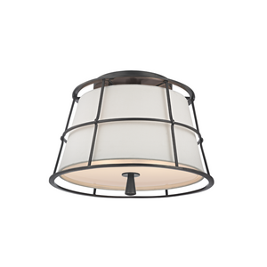 Hudson Valley Lighting 2 Light Semi Flush - Old Bronze