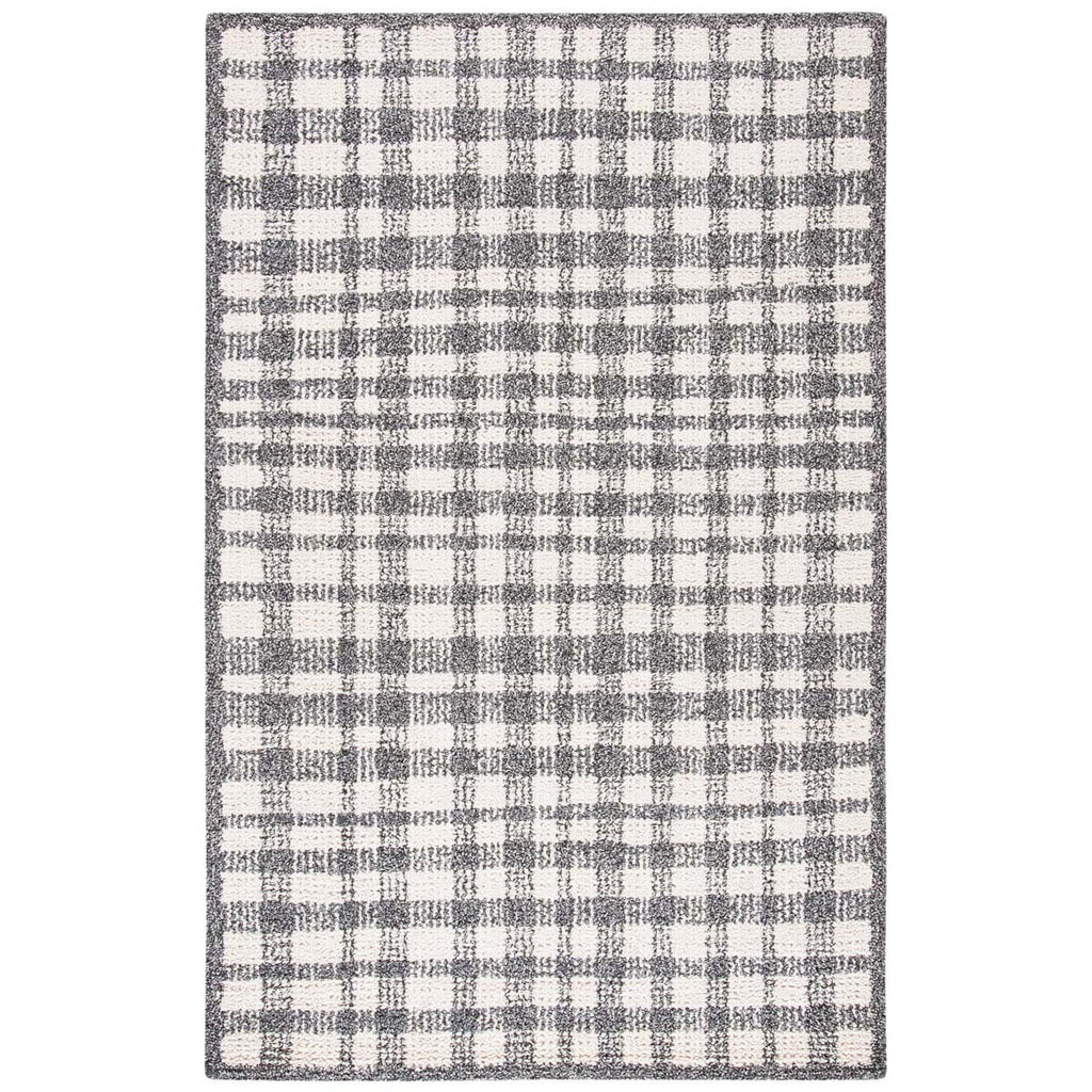 Safavieh Abstract Rug Collection ABT648A - Ivory / Black