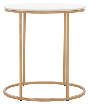 Tage Marble Side Table | Safavieh - ACC3711