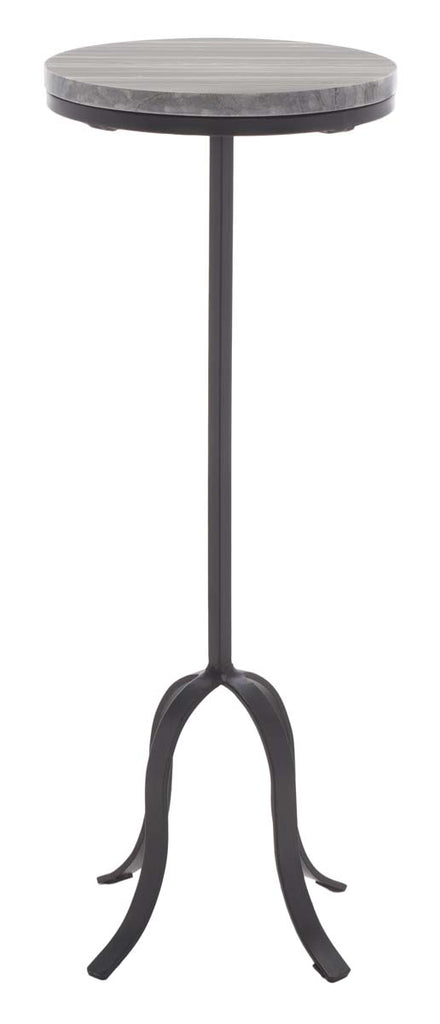 Safavieh Hiten Drink Table - Grey Marble