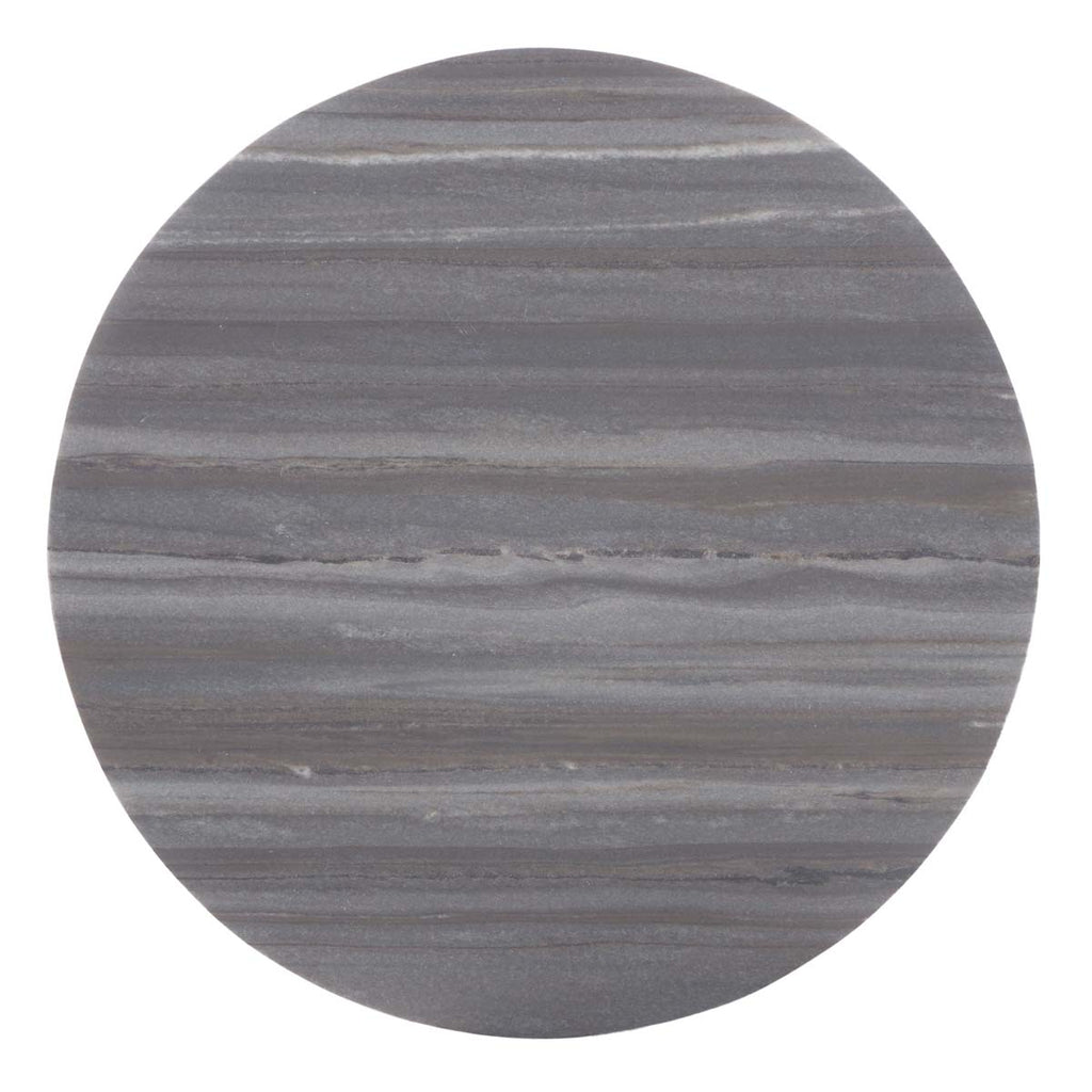 Safavieh Hiten Drink Table - Grey Marble