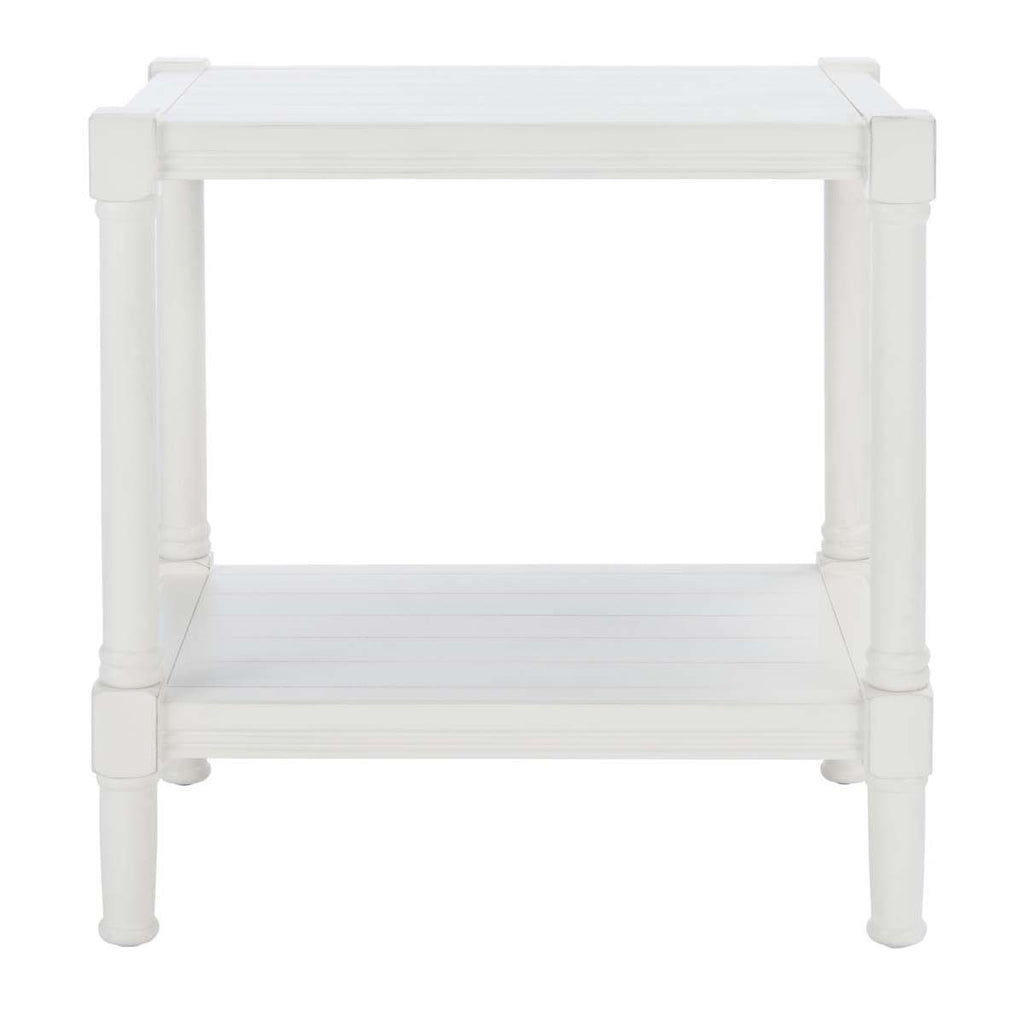 Safavieh Rafiki Rectangle Accent Table-Distressed White