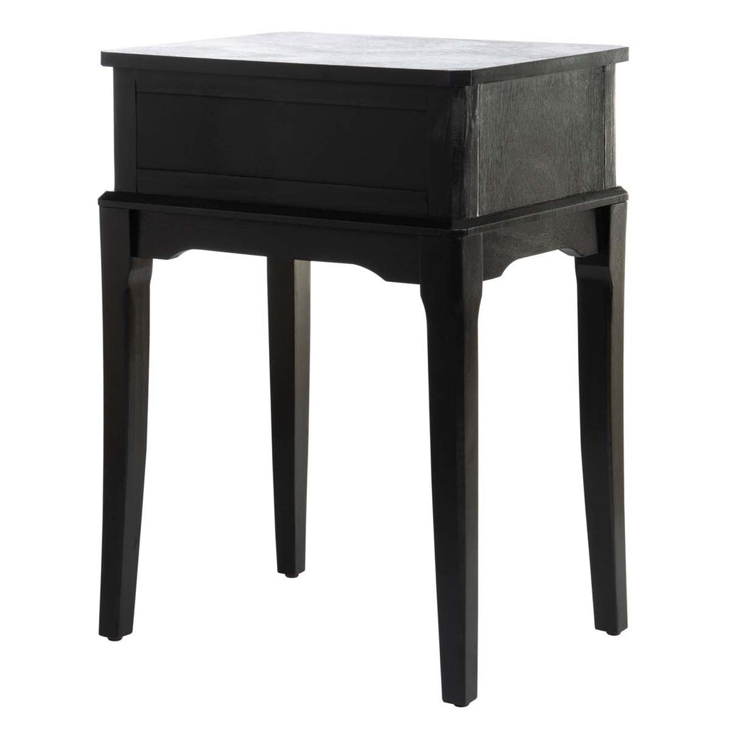Safavieh Opal 1 Drawer Accent Table - Black
