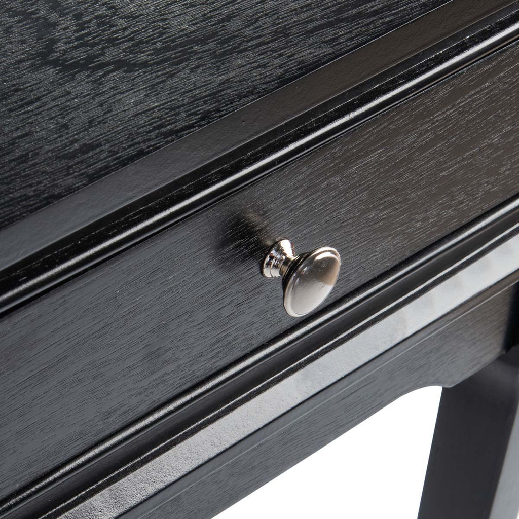 Safavieh Opal 1 Drawer Accent Table - Black