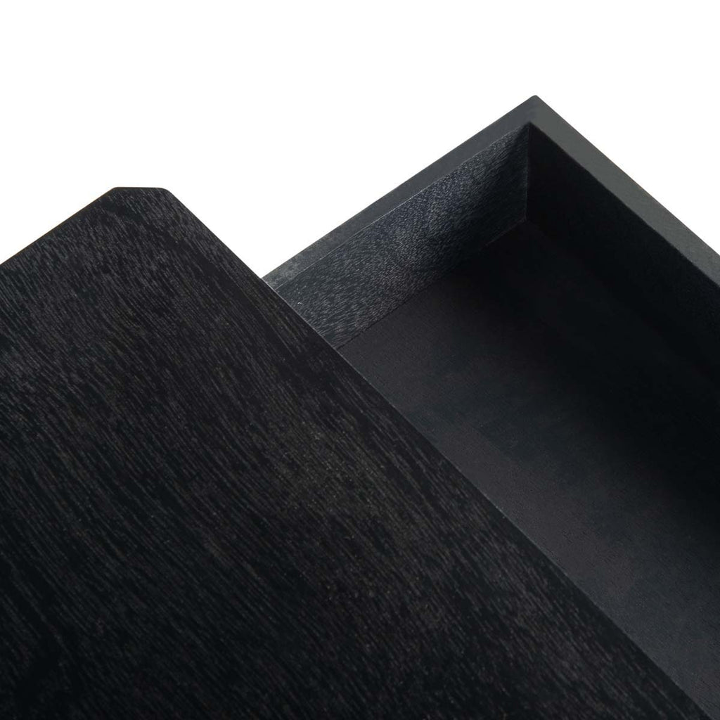 Safavieh Opal 1 Drawer Accent Table - Black