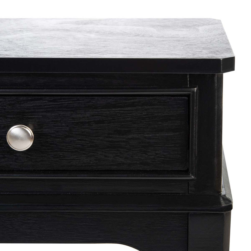 Safavieh Opal 1 Drawer Accent Table - Black