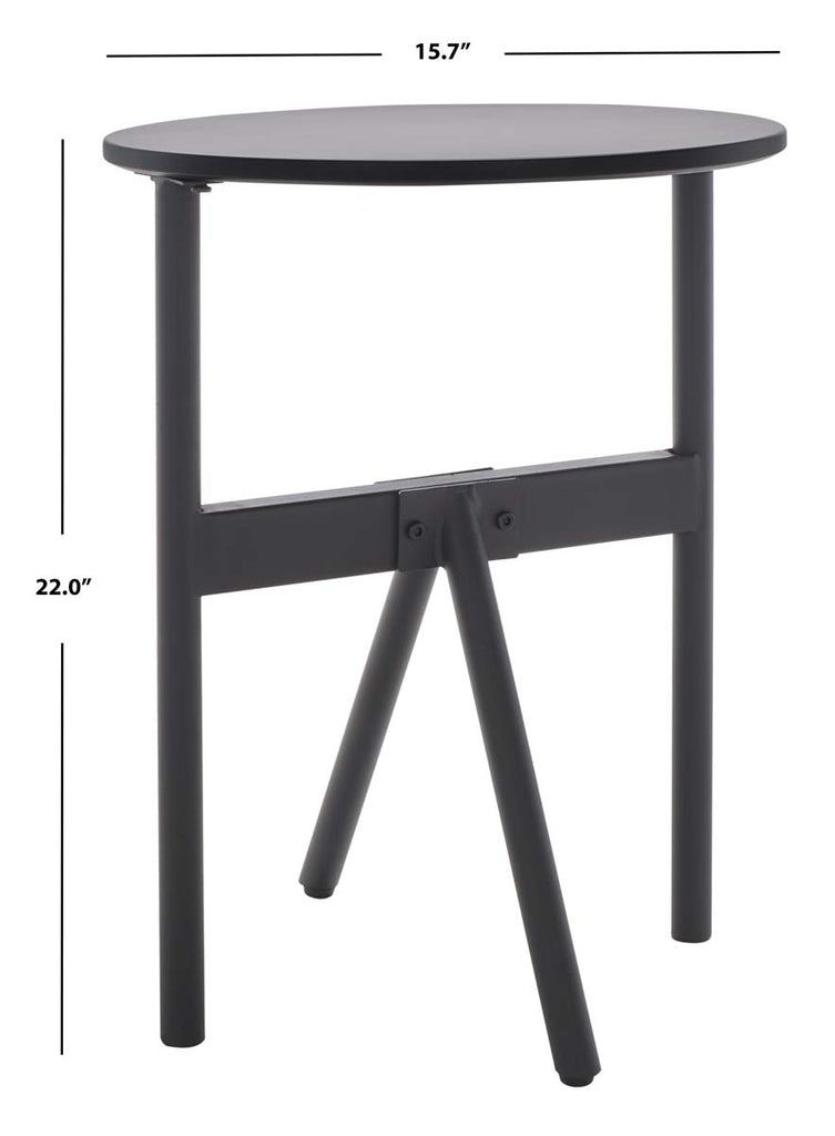 Safavieh Gio Accent Table - Black