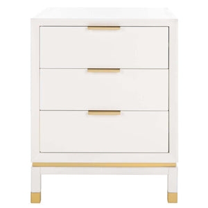 Baskin 3 Drawer Accent Table | Safavieh - ACC6605