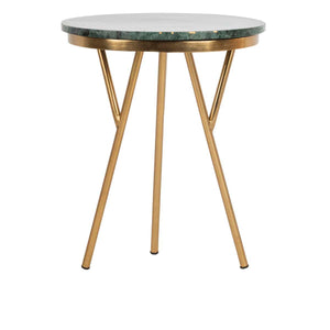 Coletta Round Marble Accent Table | Safavieh - ACC7201