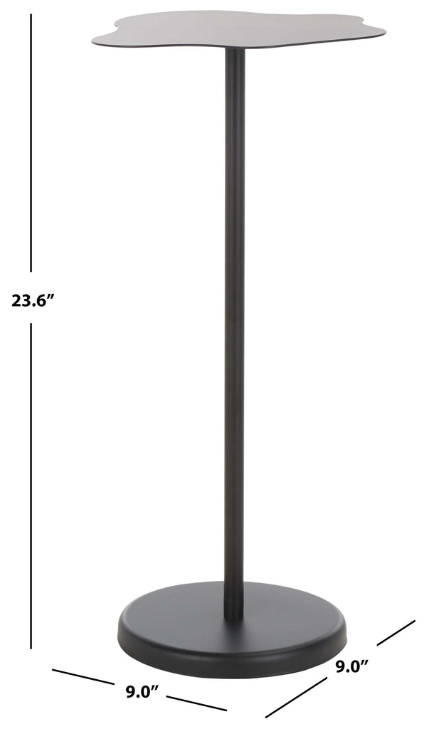 Safavieh Gaius Side Table - Matte Black
