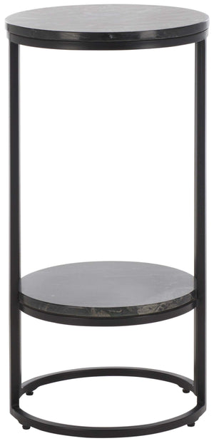 Gunther 1 Shelf Round Accent Table | Safavieh - ACC9803