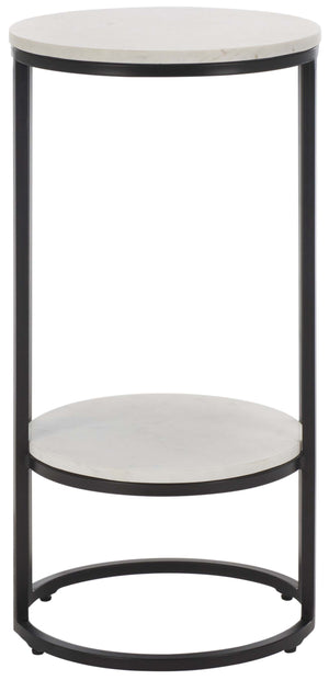 Gunther 1 Shelf Round Accent Table | Safavieh - ACC9803