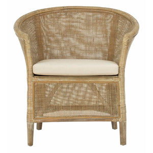 Alexana Rattan Armchair | Safavieh - ACH6502