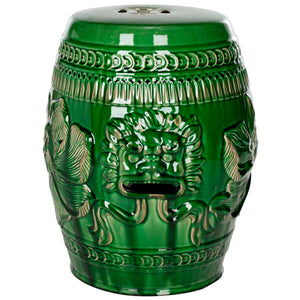 Chinese Dragon Stool | Safavieh - ACS4505